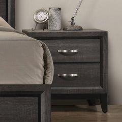 Errico Gray 5 Pc. Queen Bedroom Set w/ Chest - Ornate Home