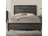 Errico Gray Twin Bed - Ornate Home
