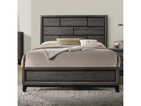 Errico Gray Twin Bed - Ornate Home