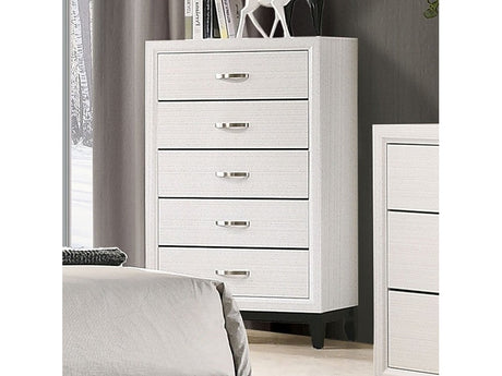 Errico White Chest - Ornate Home