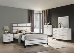 Errico White Chest - Ornate Home