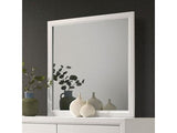 Errico White Mirror - Ornate Home