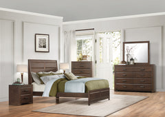 Erwan Espresso California King Bed - Ornate Home