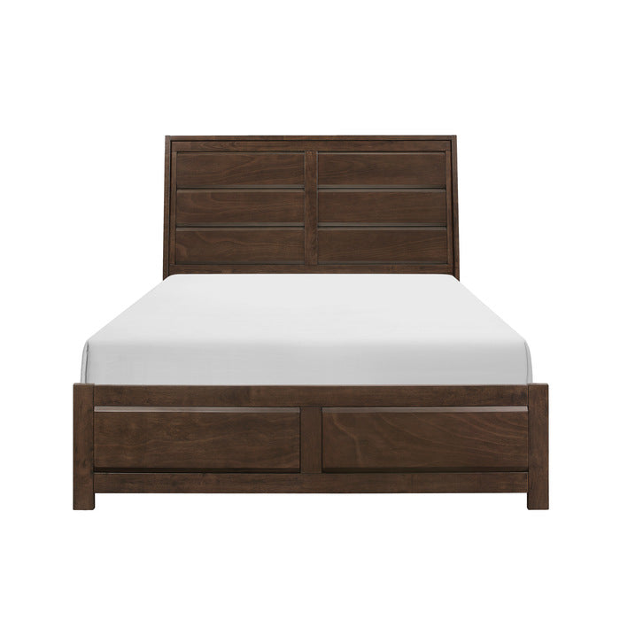Erwan Espresso Eastern King Bed - Ornate Home
