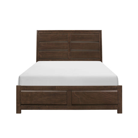 Erwan Espresso Eastern King Bed - Ornate Home