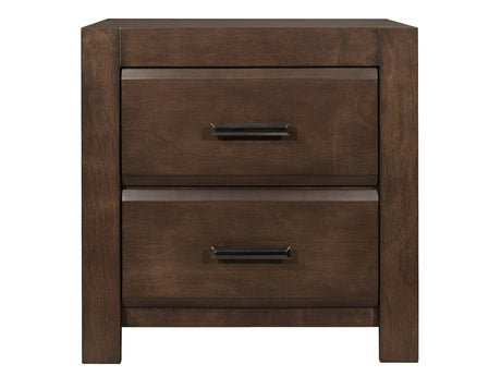 Erwan Espresso Nightstand - Ornate Home