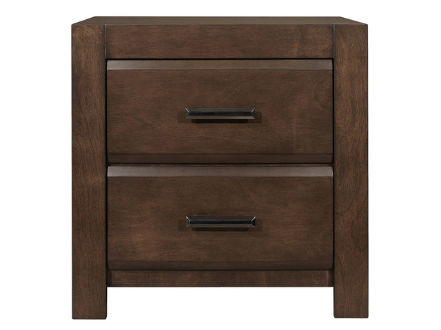 Erwan Espresso Nightstand - Ornate Home