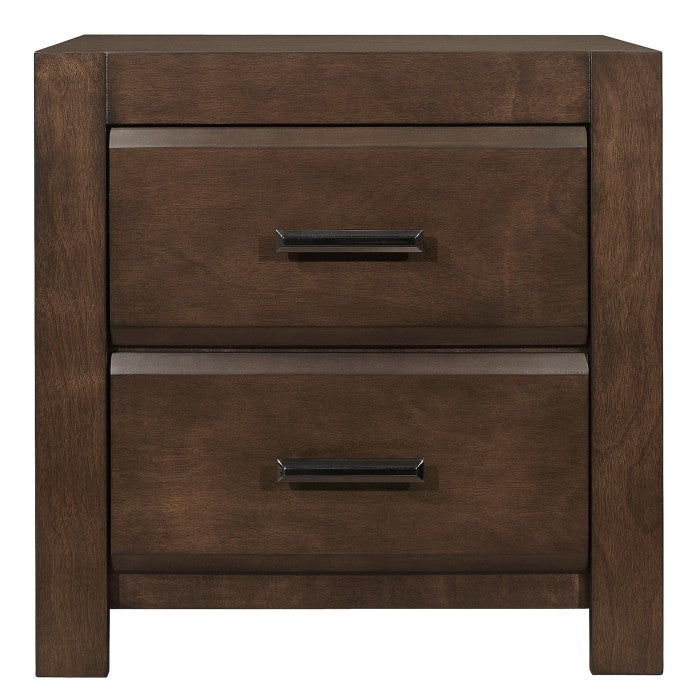 Erwan Espresso Nightstand - Ornate Home