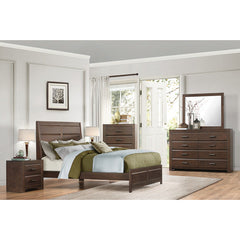 Erwan Espresso Nightstand - Ornate Home
