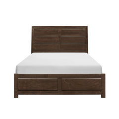 Erwan Espresso Queen Bed - Ornate Home