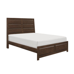 Erwan Espresso Queen Bed - Ornate Home
