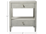 Escape Boardwalk Bedside Table - Ornate Home