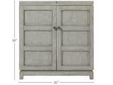Escape Grey Bar Cabinet - Ornate Home