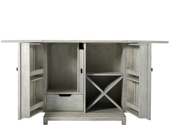 Escape Grey Bar Cabinet - Ornate Home