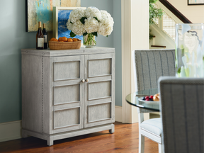 Escape Grey Bar Cabinet - Ornate Home
