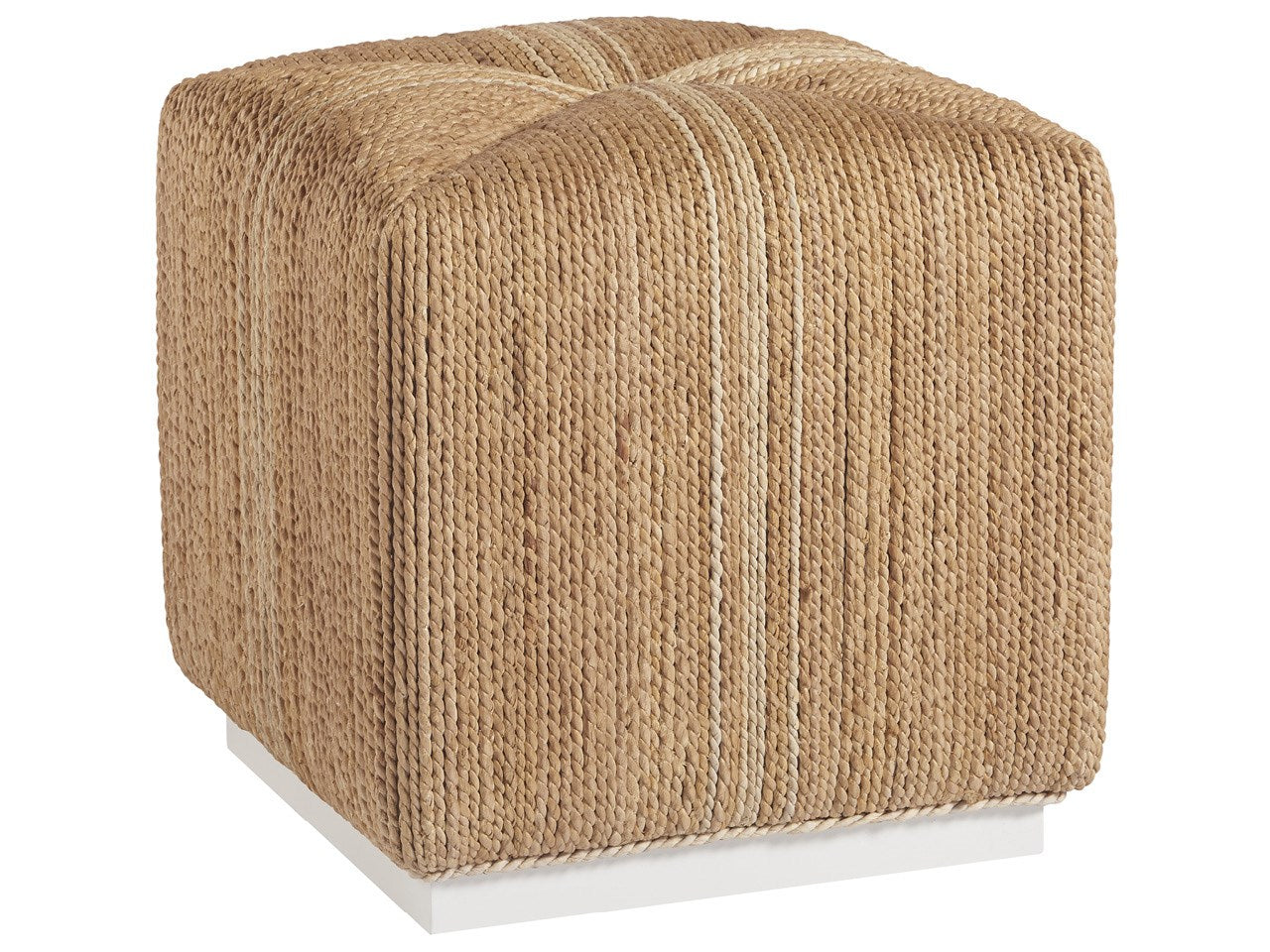 Escape Natural Abaca Cube - Ornate Home