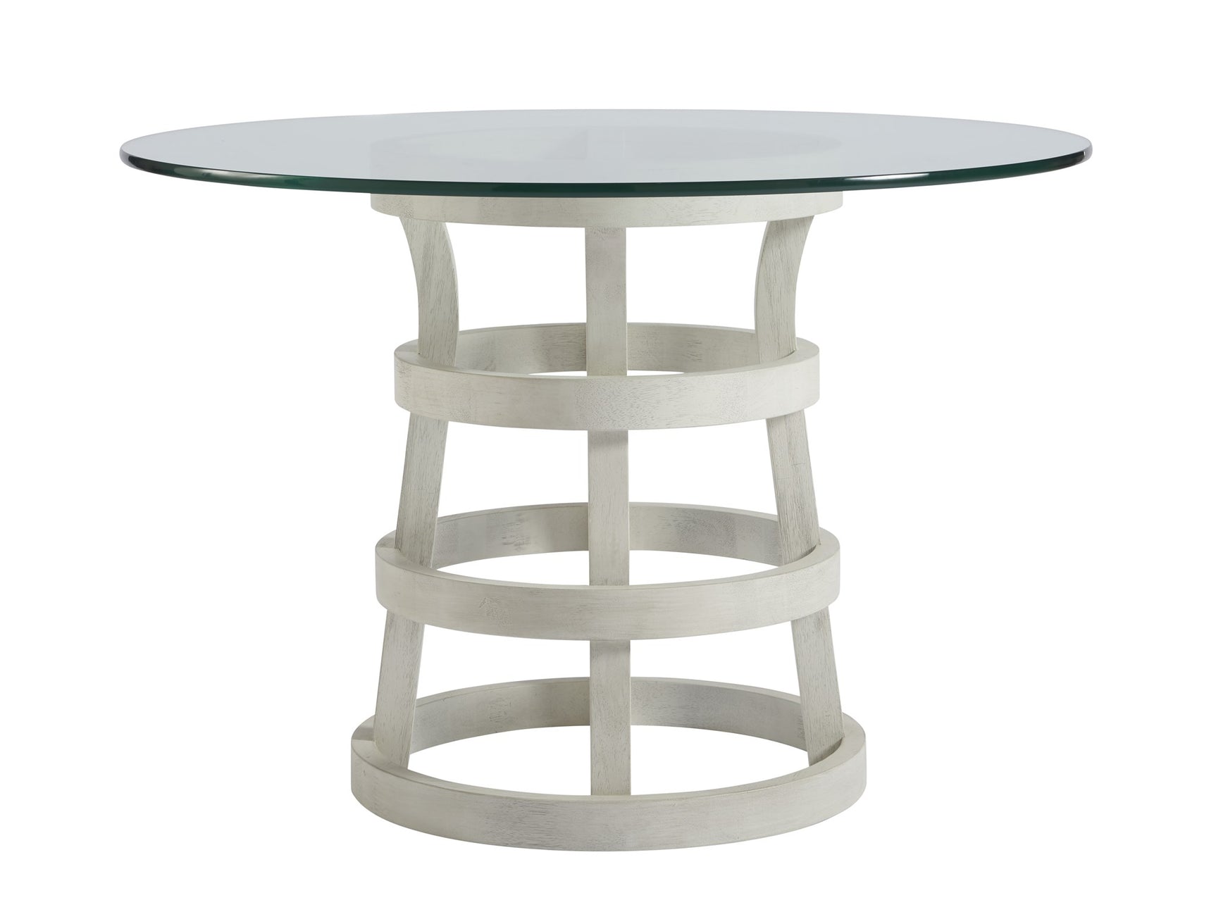 Escape Sandbar Round Glass Table 44" - Ornate Home