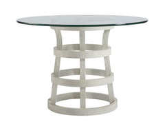 Escape Sandbar Round Glass Table 44" - Ornate Home
