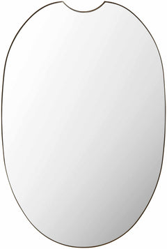 Escaudain Contemporary Gold Mirror - Clearance - Ornate Home