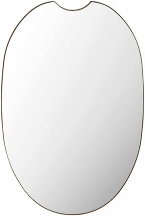 Escaudain Contemporary Gold Mirror - Clearance - Ornate Home