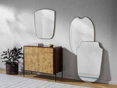 Escaudain Contemporary Gold Mirror - Clearance - Ornate Home