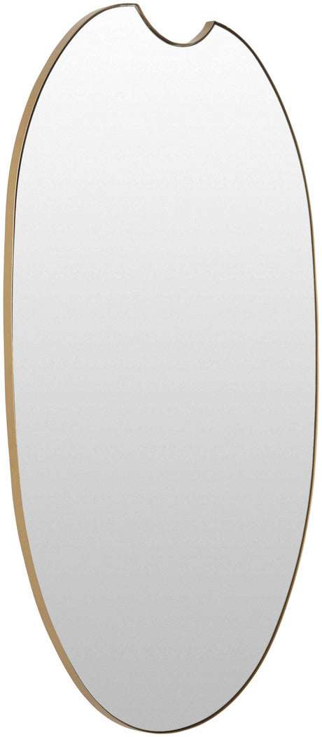 Escaudain Contemporary Gold Mirror - Ornate Home