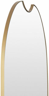 Escaudain Contemporary Gold Mirror - Ornate Home