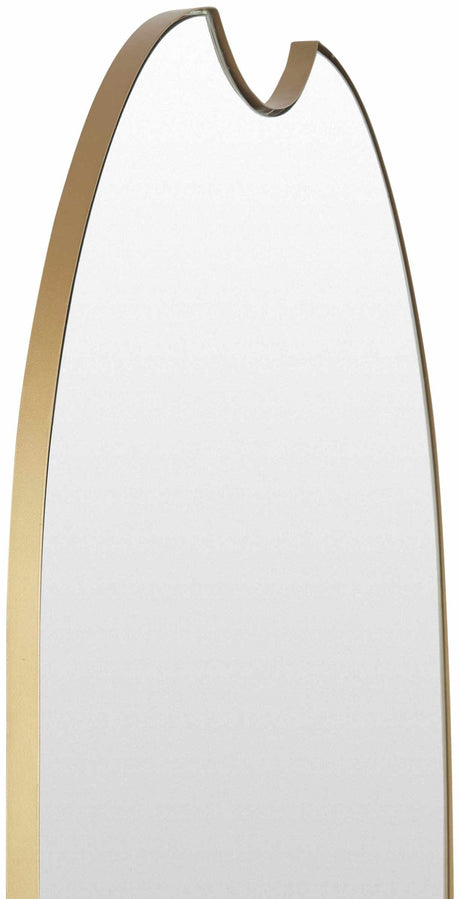 Escaudain Contemporary Gold Mirror - Ornate Home