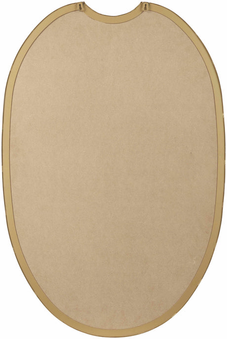 Escaudain Contemporary Gold Mirror - Ornate Home