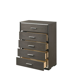 Escher Gray Oak Chest - Ornate Home
