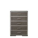 Escher Gray Oak Chest - Ornate Home