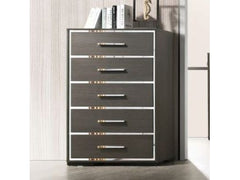 Escher Gray Oak Chest - Ornate Home