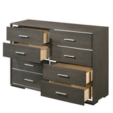 Escher Gray Oak Dresser - Ornate Home