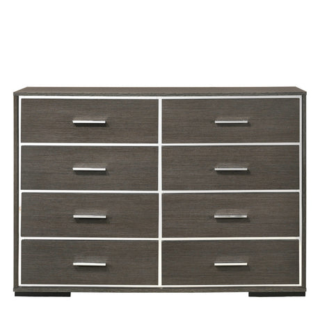 Escher Gray Oak Dresser - Ornate Home