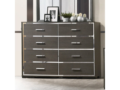 Escher Gray Oak Dresser - Ornate Home