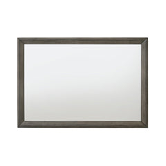 Escher Gray Oak Mirror - Ornate Home