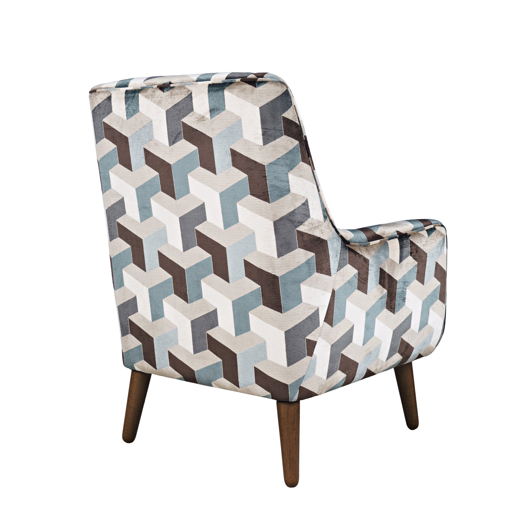 Escher Multicolor Accent Chair - Ornate Home