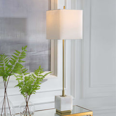 Escort Brass Buffet Lamp - Ornate Home