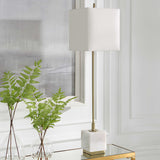 Escort Brass Buffet Lamp - Ornate Home