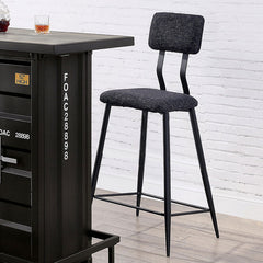 Esdargo Black/Distressed Dark Oak 3 Pc. Bar Table Set - Ornate Home