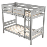 Esin Gray Bunk Bed - Ornate Home