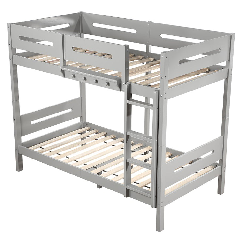 Esin Gray Bunk Bed - Ornate Home