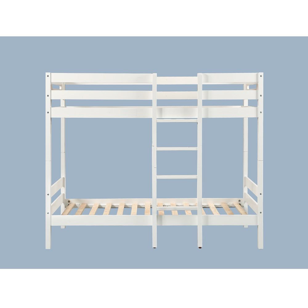Esin White Bunk Bed - Ornate Home
