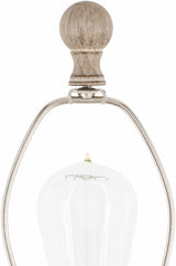 Esmeralda Resin Gray & Beige Floor Lamp - Ornate Home