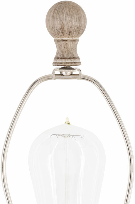 Esmeralda Resin Gray & Beige Floor Lamp - Ornate Home