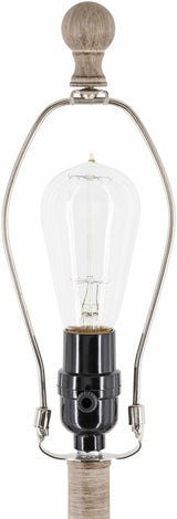 Esmeralda Resin Gray & Beige Floor Lamp - Ornate Home