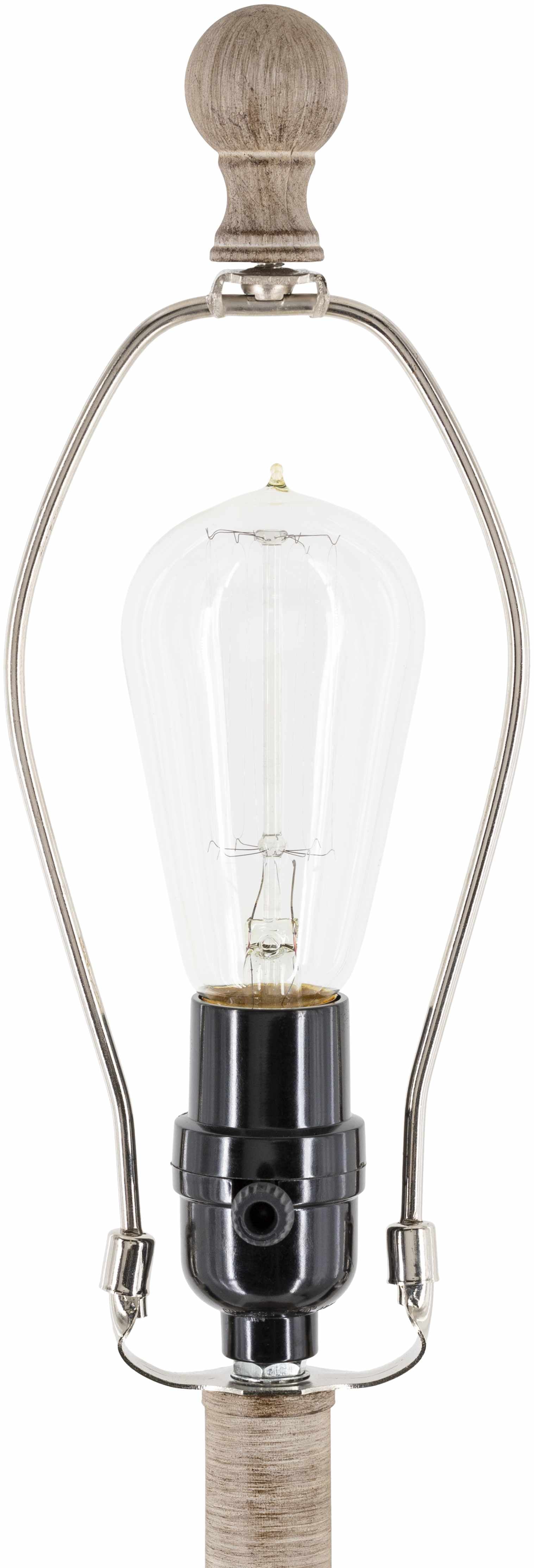 Esmeralda Resin Gray & Beige Floor Lamp - Ornate Home