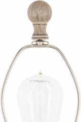 Esmeralda Resin Gray & Beige Floor Lamp - Ornate Home