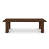Esmond Brown Outdoor Dining Bench - Ornate Home