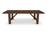 Esmond Brown Outdoor Dining Table - Ornate Home